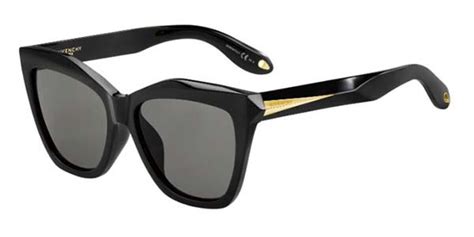 Givenchy GV 7023/F/S Asian Fit QOL/Y1 Sunglasses in Black 